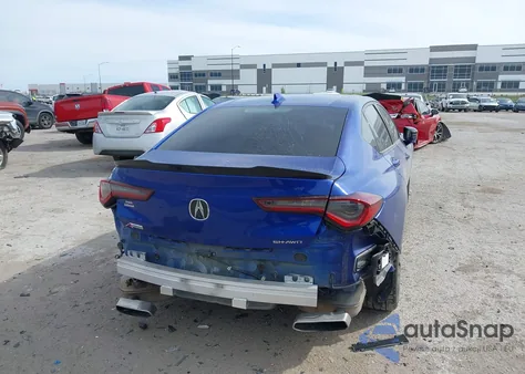 2022 Acura Tlx A-Spec Package из США, поврежденный, VIN 19UUB6F57NA000677
